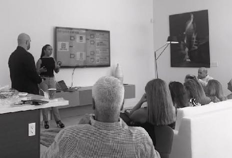 Conocimiento que se comparte: fotografía de la presentación de Anuncio Campus